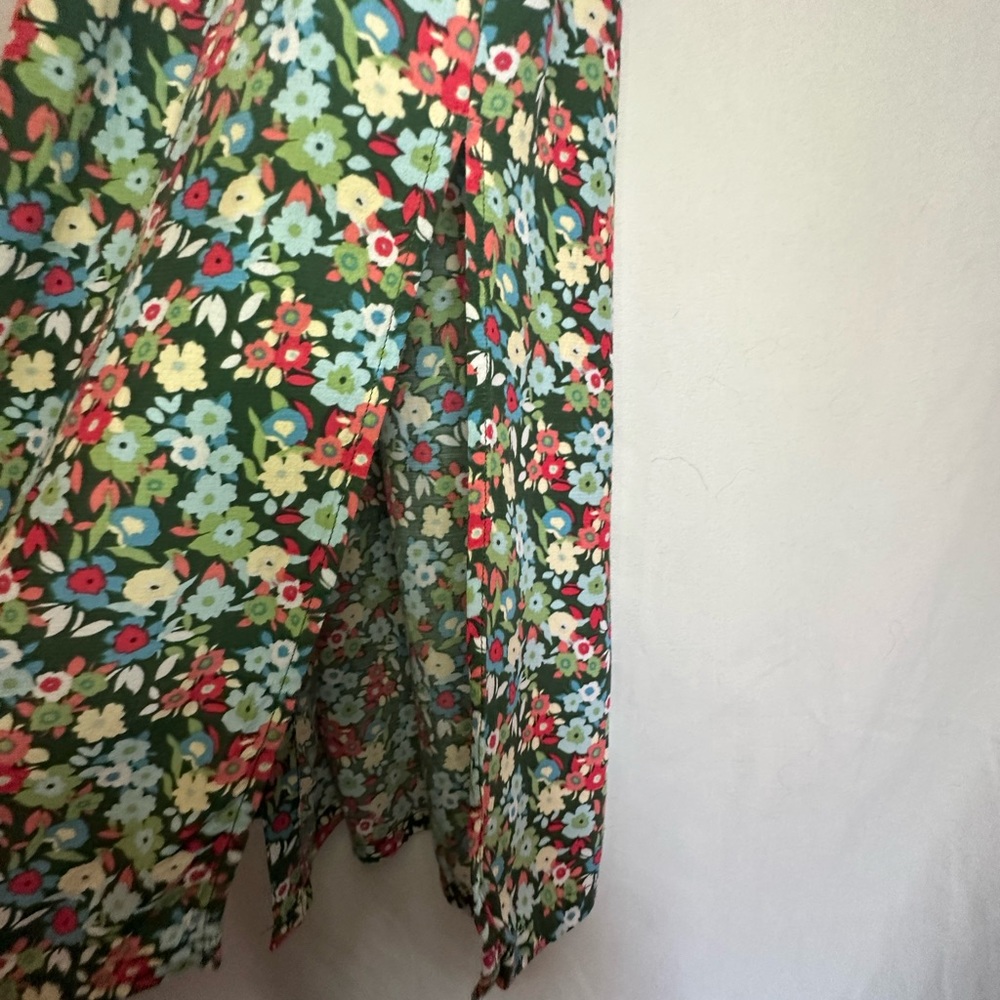 Surkana Button Up Collared Tshirt Dress with Fabric Belt - Picture 3 of 6
